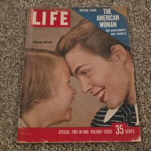Vintage LIFE Magazine - The American Woman Issue